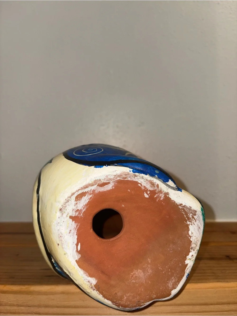 Vintage Set of Hand-Painted Talavera Style Cats, Orange, Gray, Blue & Multicolor