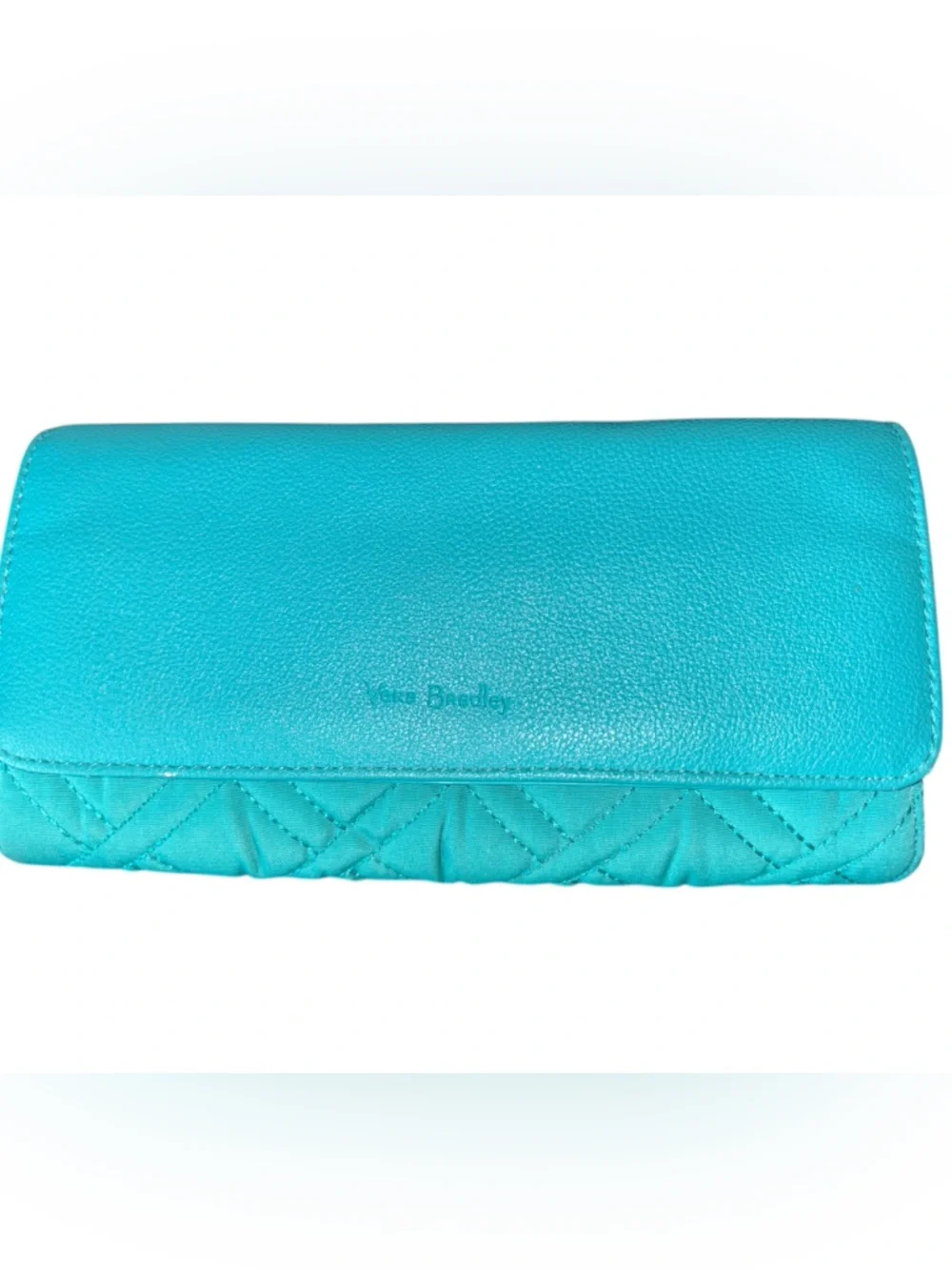 Vera Bradley RFID Audrey Wallet Turquoise Sea Pattern