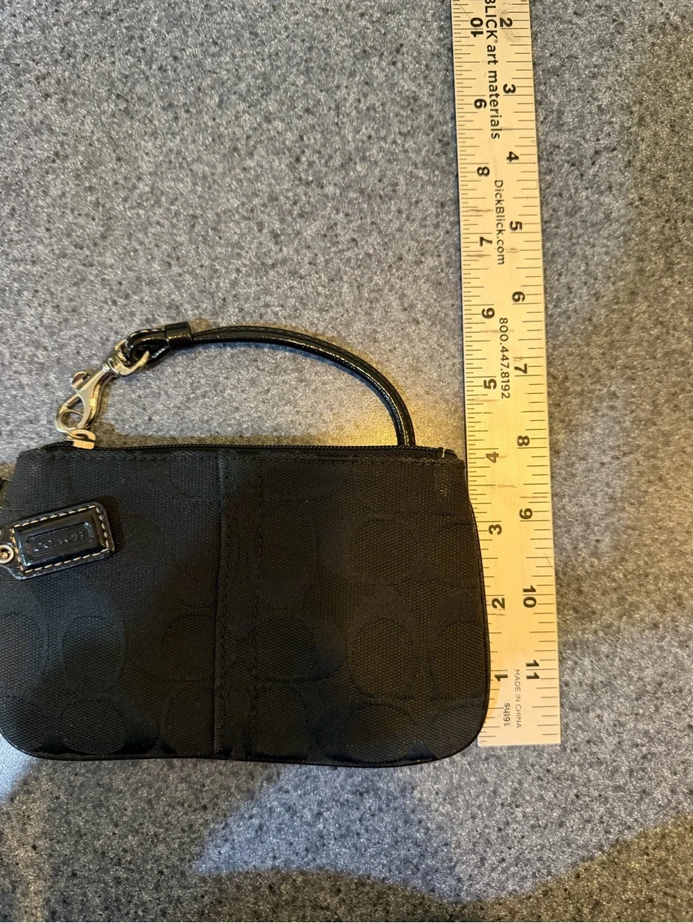 Coach compact wristlet