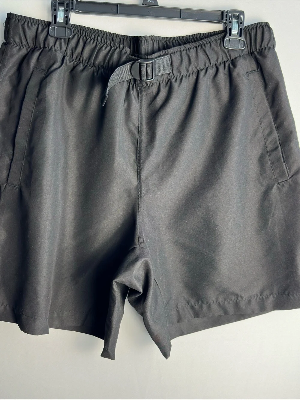 SoleFly Black Athletic Shorts XL Men’s Elastic Waist Belted Sport.