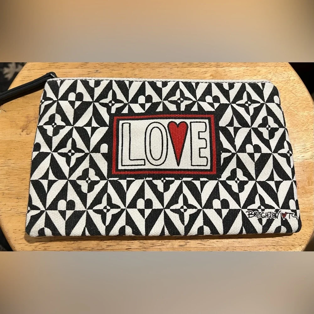 Brighton Jewelry Cosmetic Makeup Bag “ LOVE 