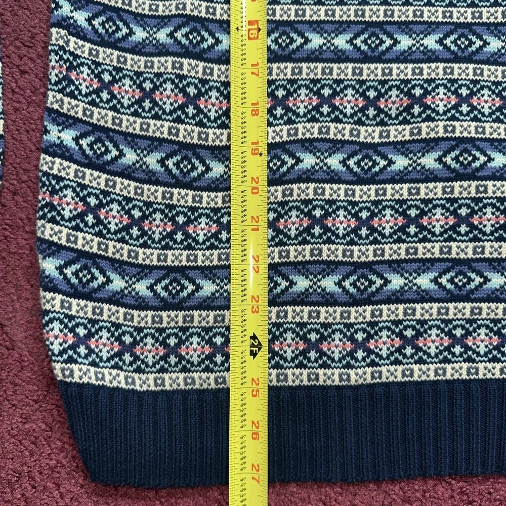CPO Provisions Shipment Supply Cotton Sweater Men's Fair Isle Large Pullover