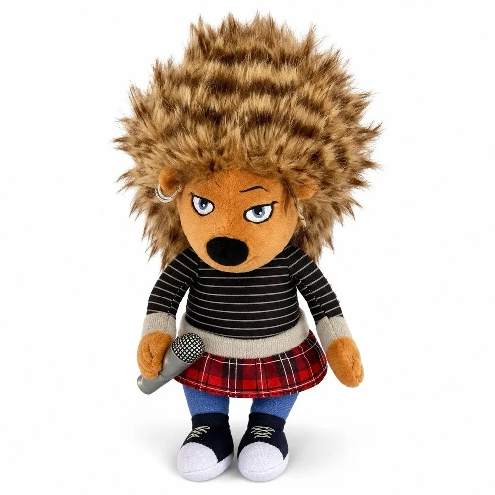 Ty Beanie Babies Ash The Porcupine Hedgehog Plush Sing Movie Toy With Microphone