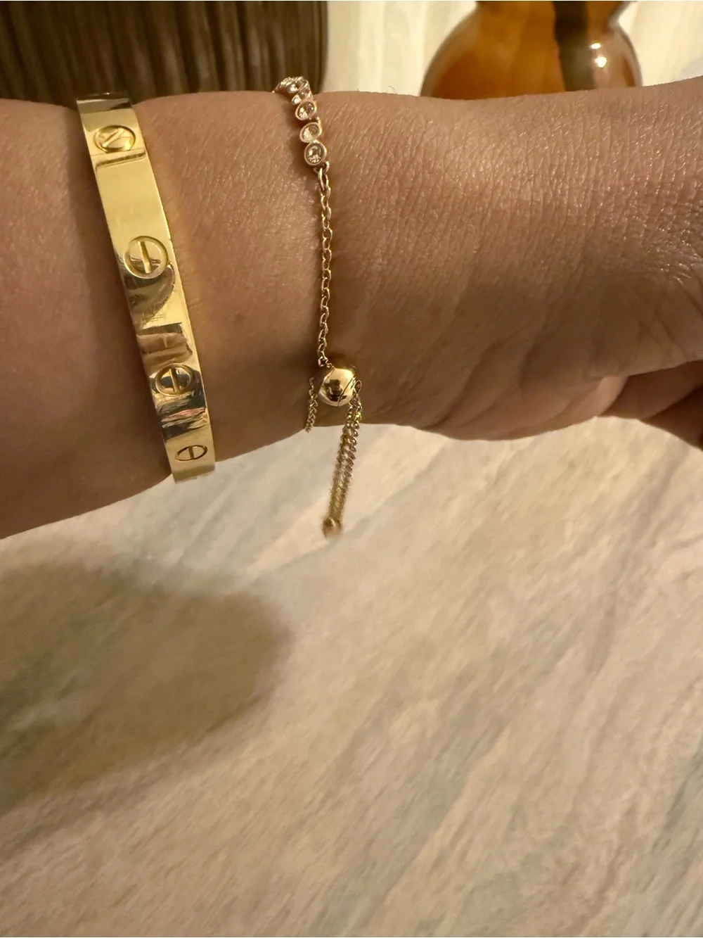 Swarovski rose Gold-Tone Crystal Imber Emily Bracelet