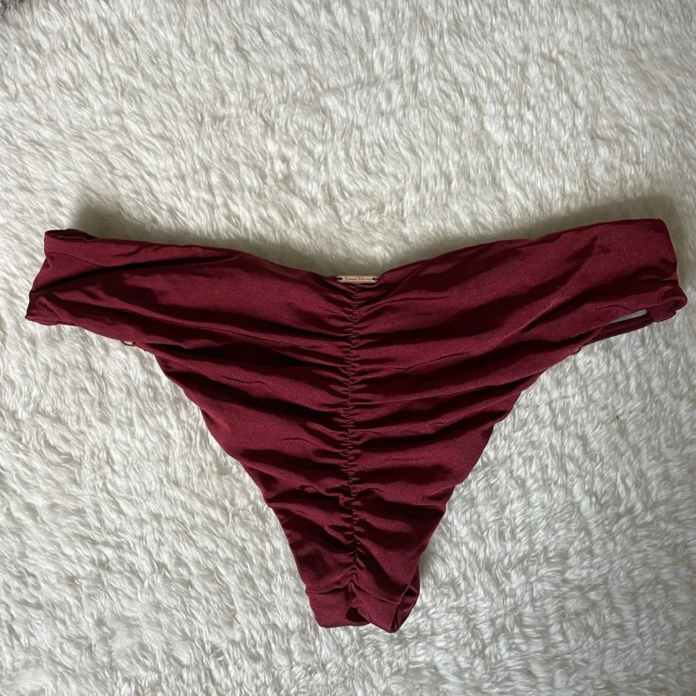 Beach Bunny burgundy triangle