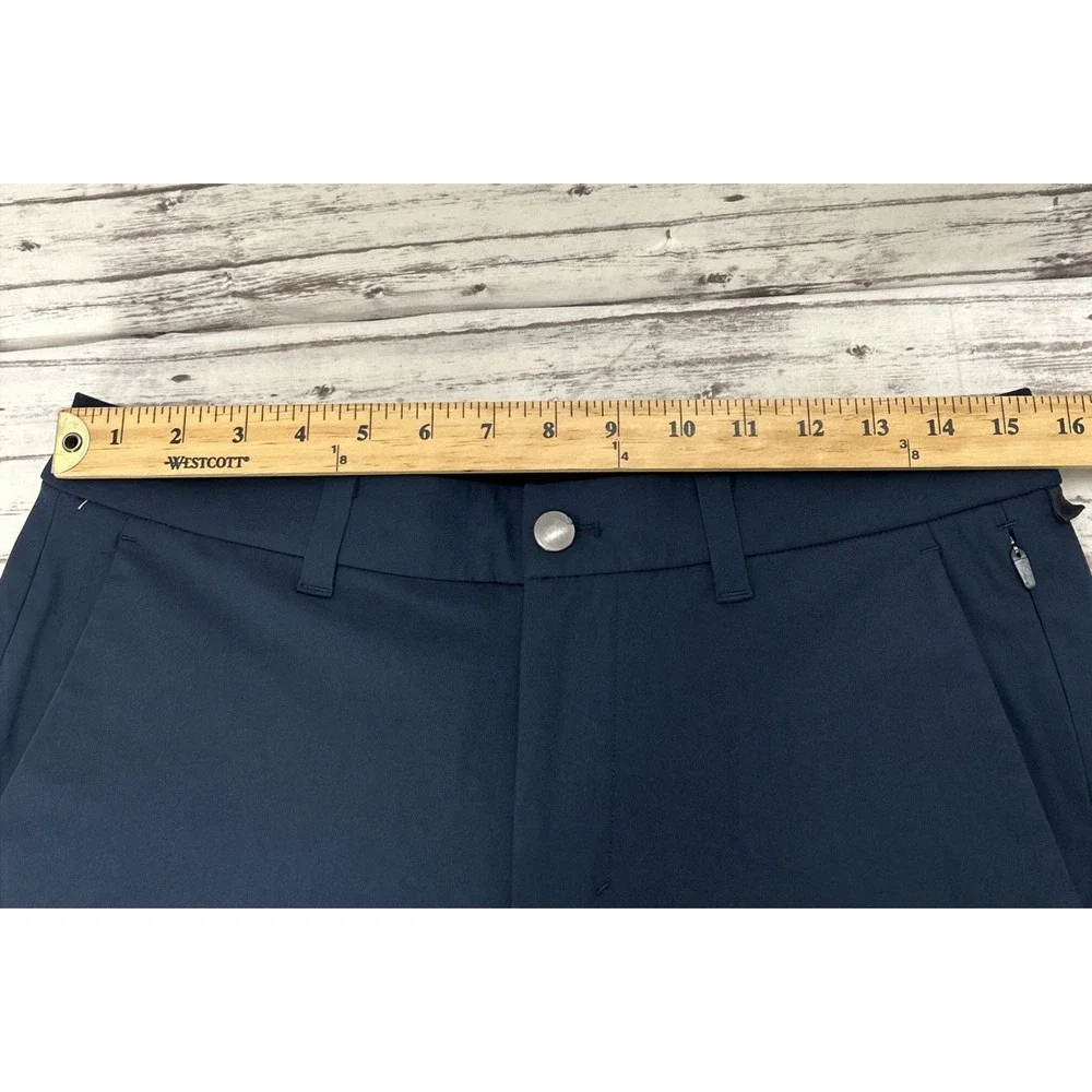 Lululemon ABC Commission Pants Mens 31X29 Blue Warpstreme Chino Slim LM5AF1S