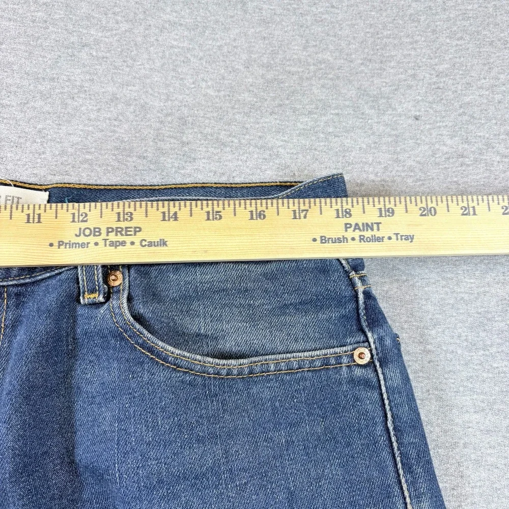 Levi's 505 Regular Fit Jeans Mens 36x32 Blue Straight Leg Denim Pants