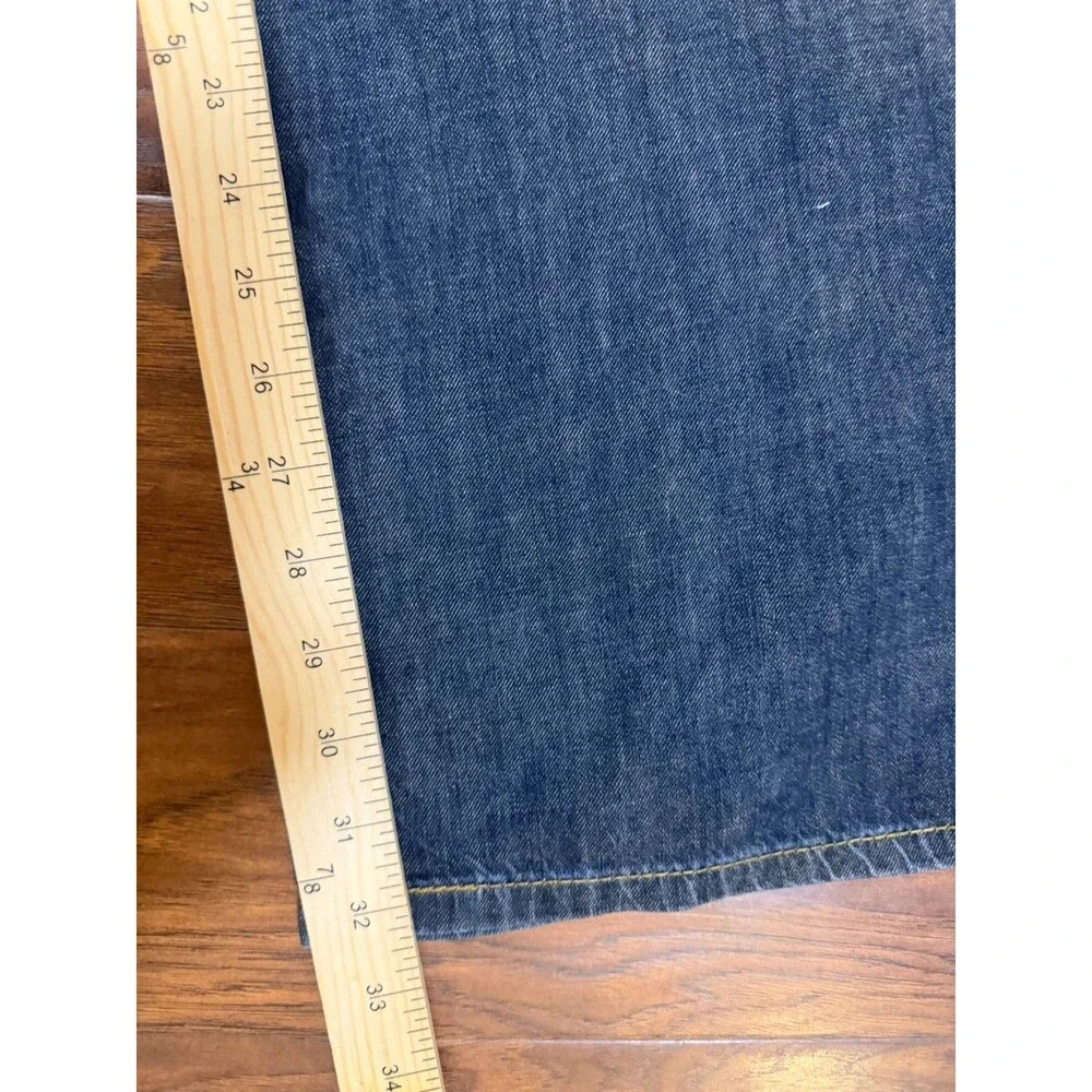 Levis Jeans Mens 38x32 Blue 569 Loose Baggy Relaxed Faded Comfort Denim Pants