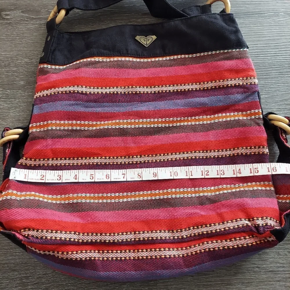 Roxy Striped Multicolor Tote