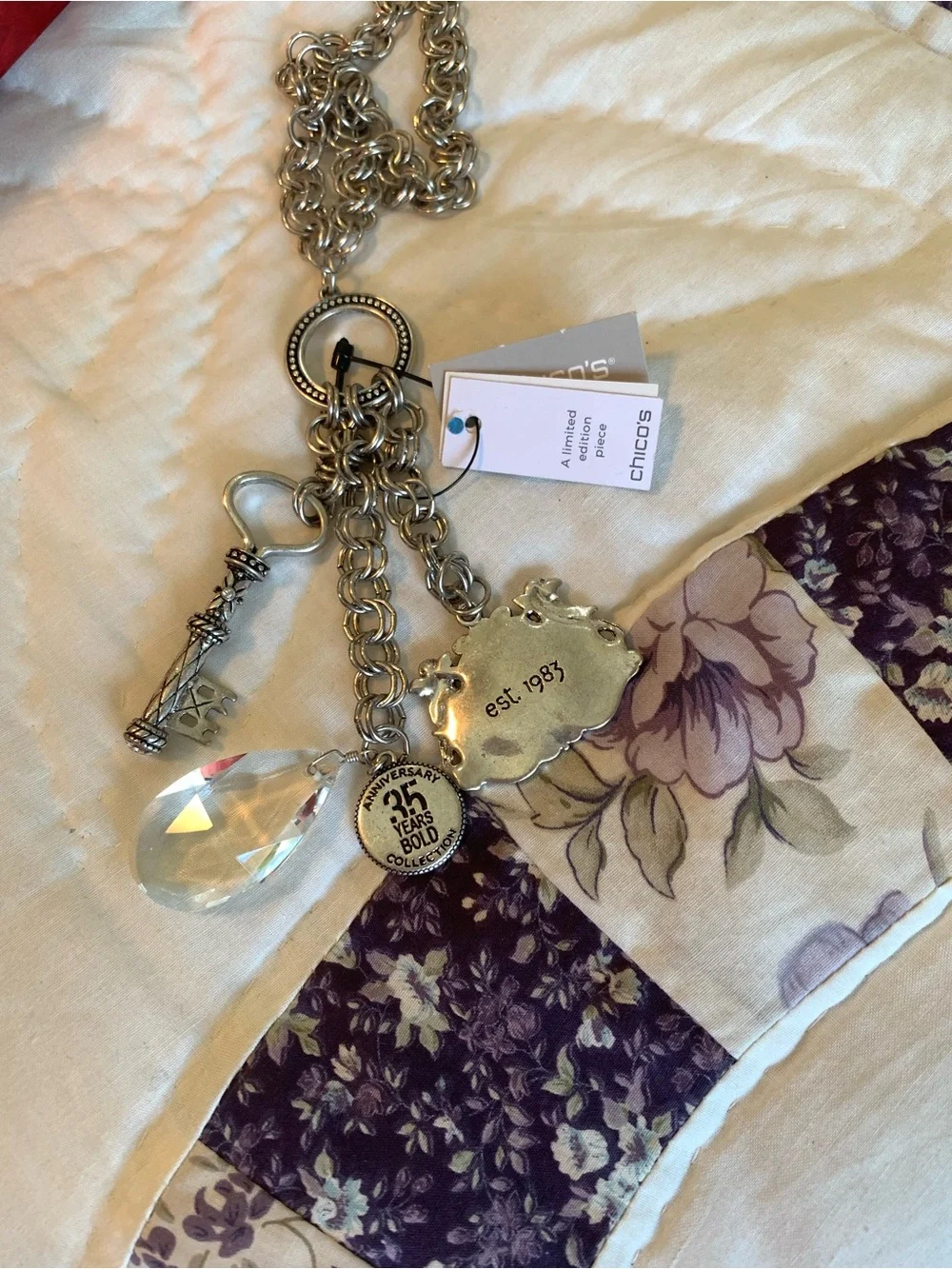 Chicos decorative silver