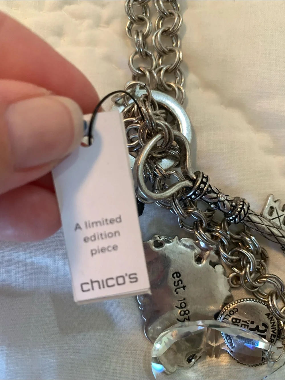Chicos decorative silver