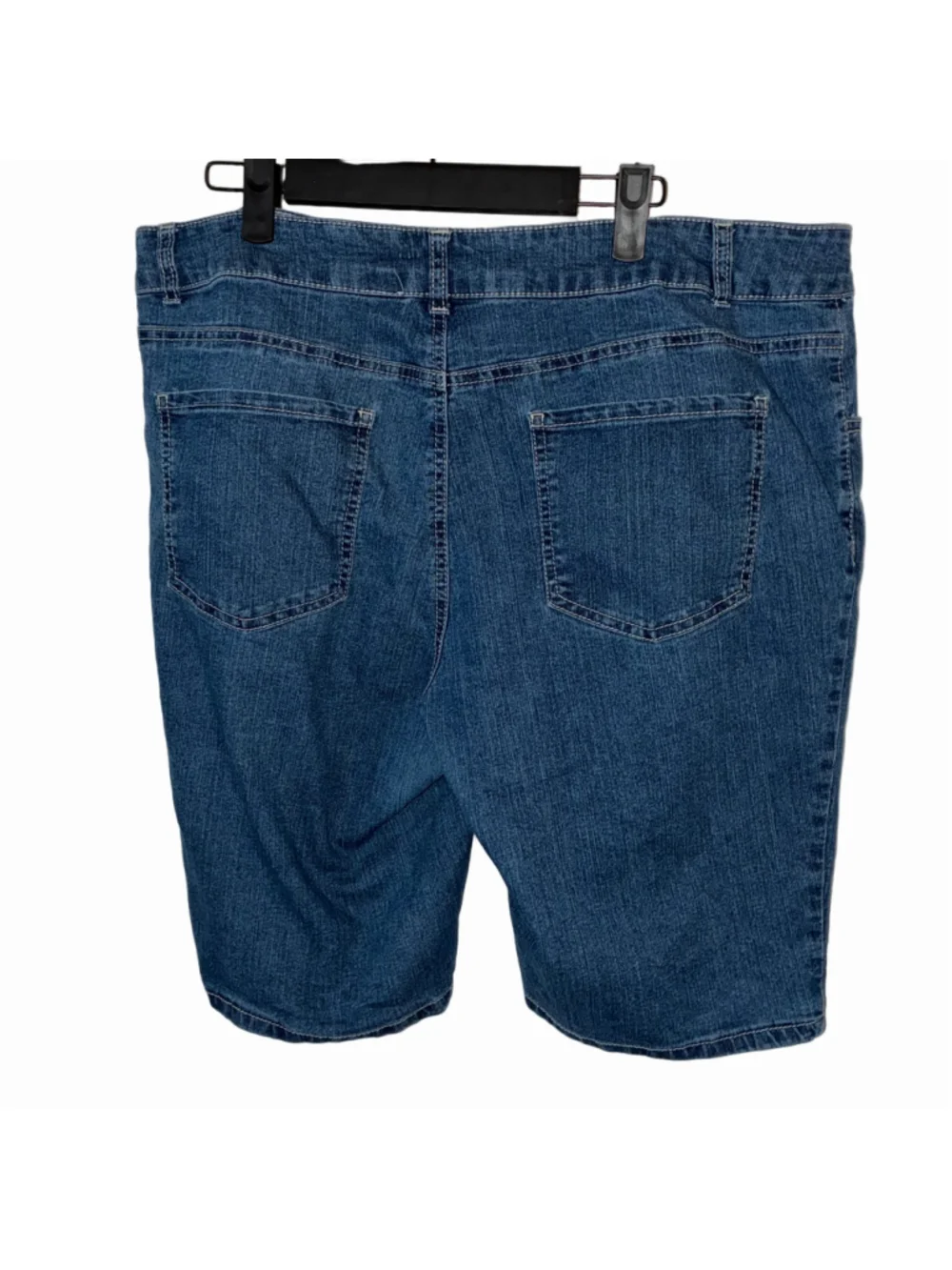 Women's Faded Glory Jean Shorts Blue Size 18