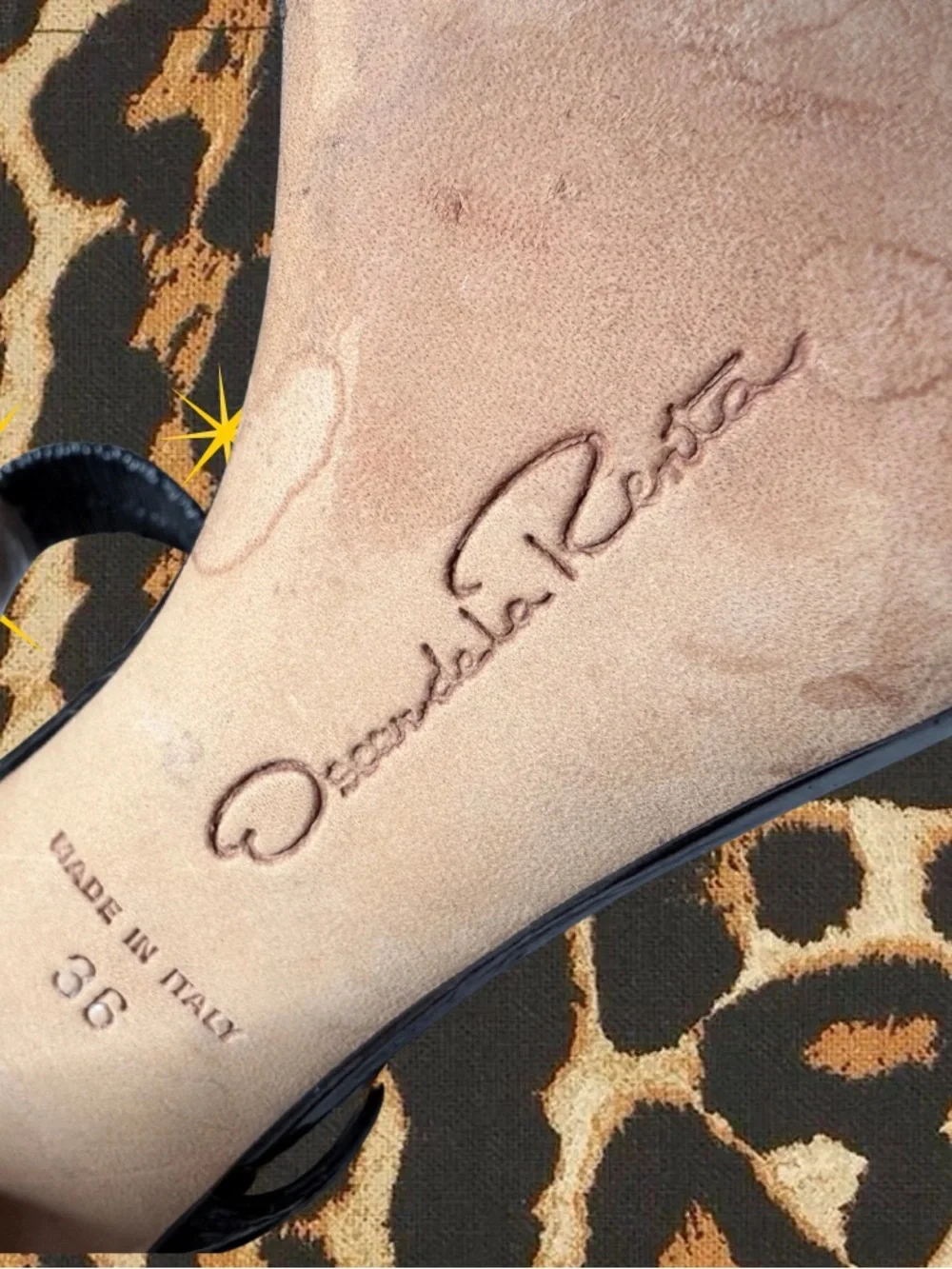 Oscar de la Renta noticeable patent