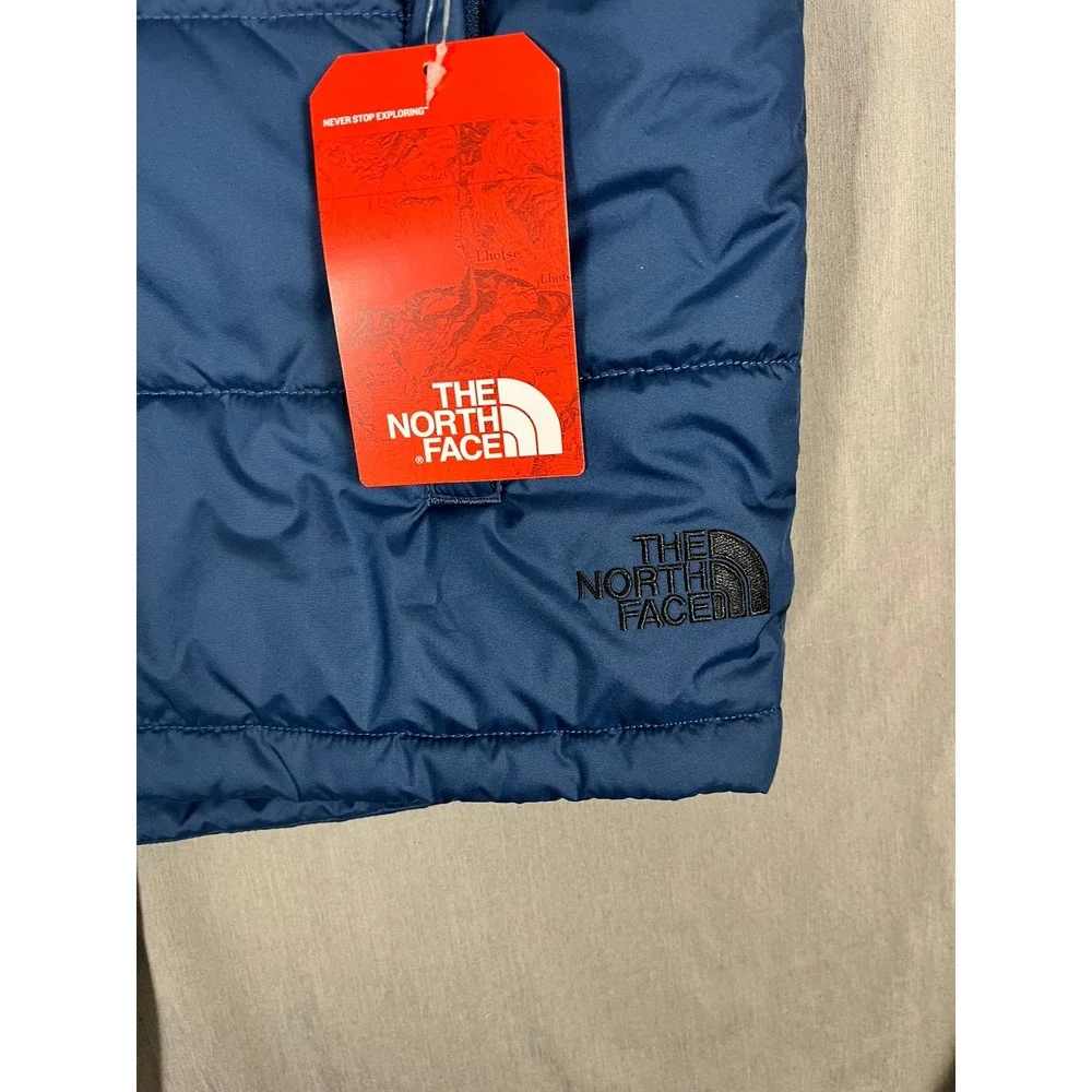 The North Face Vest Mens Large Everyday Insulated Blue Puffer Logo NEW