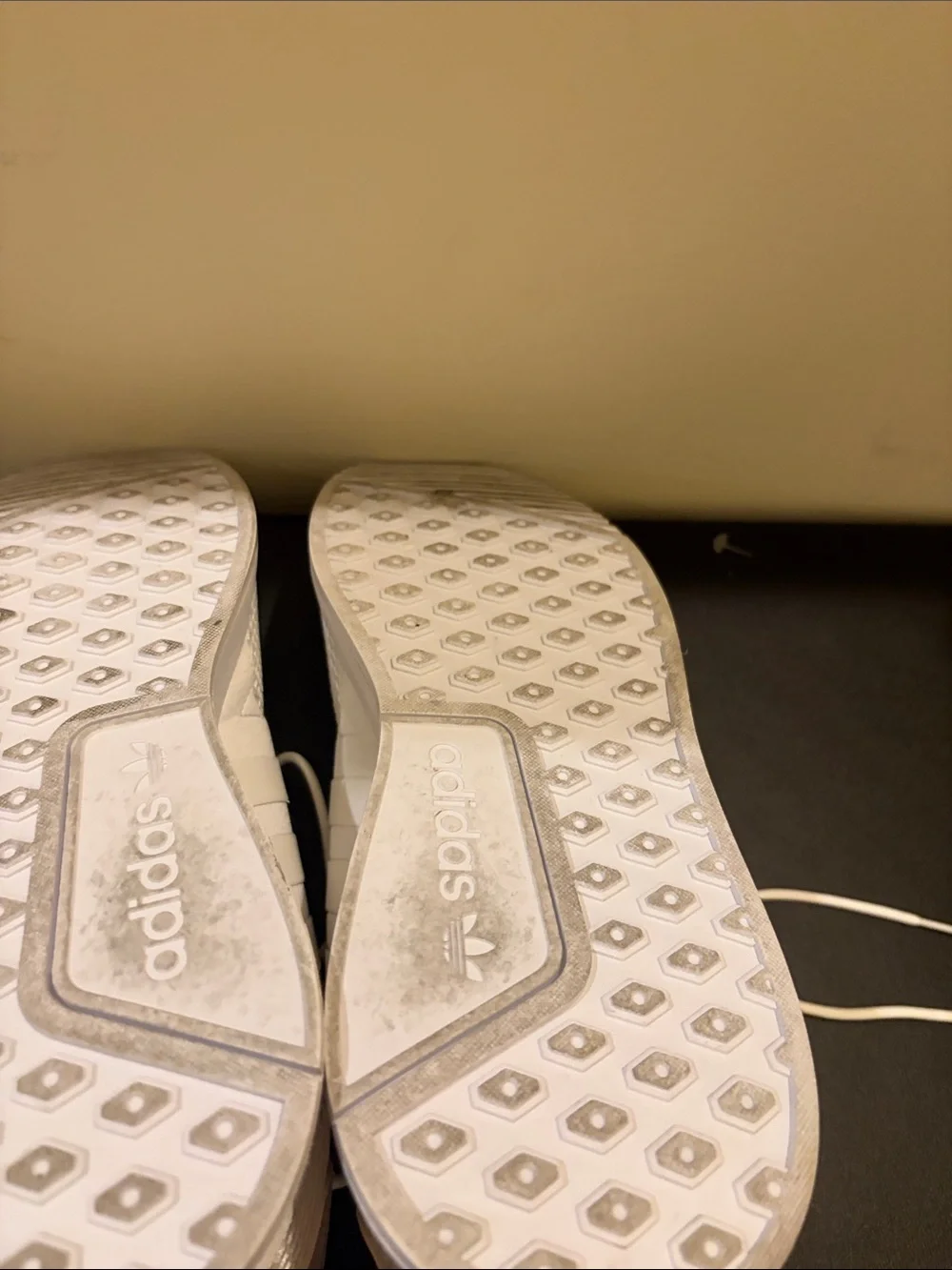 adidas all white