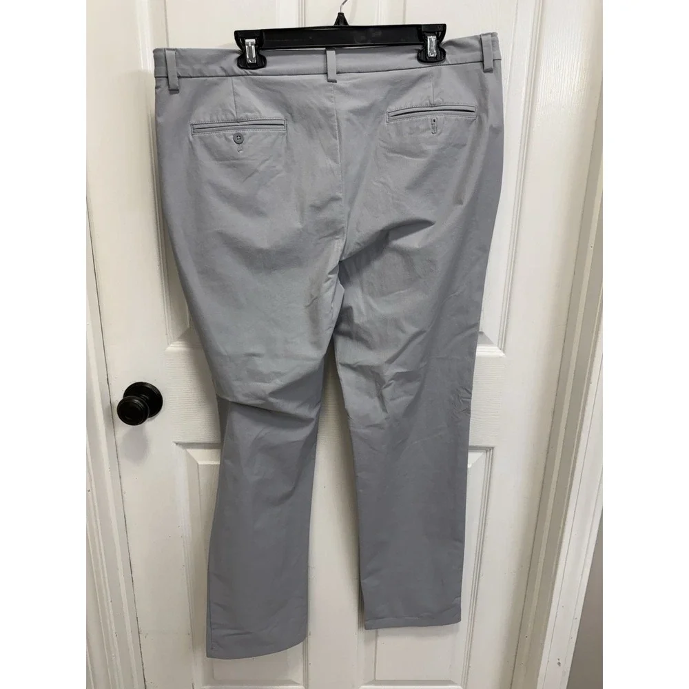Vineyard Vines OTG Golf Pants Men's 38x32 On The Go Gray Performance Stretch
