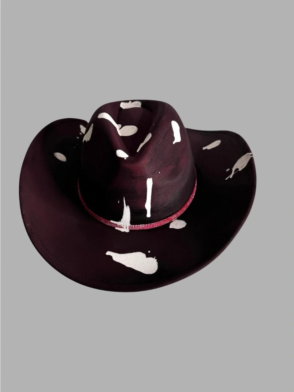 N/A custom burgundy