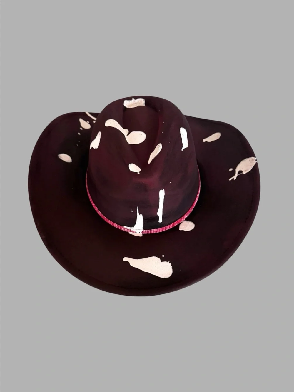 N/A custom burgundy