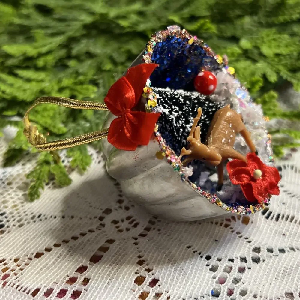 Handmade ornament was