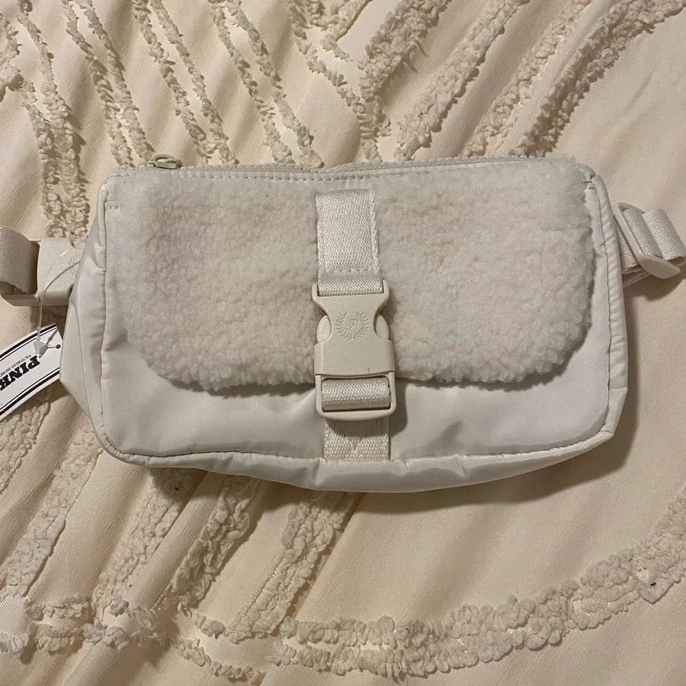 PINK Victorias Secret cream crossbody