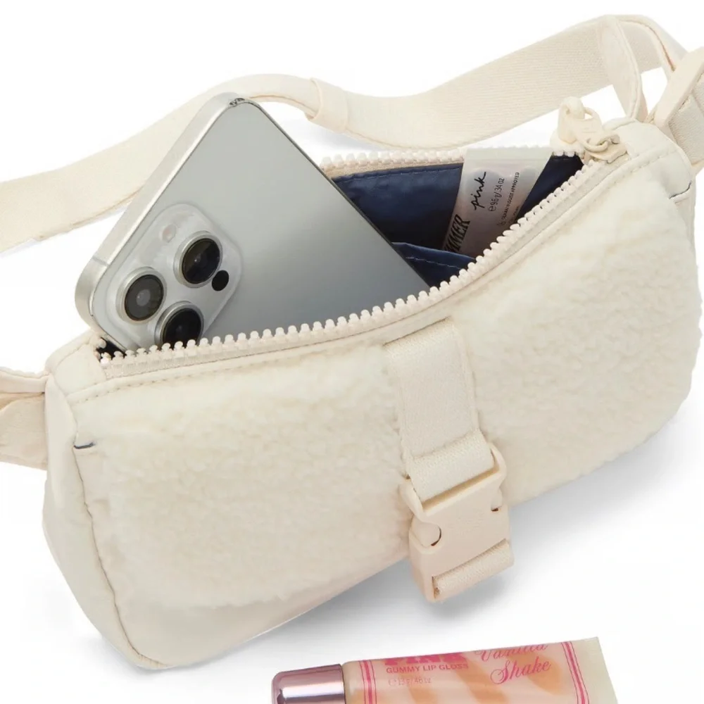 PINK Victorias Secret cream crossbody