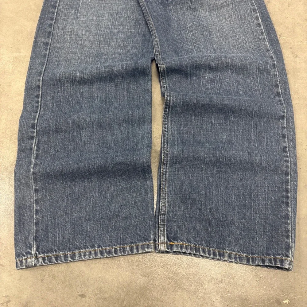 Levis 569 Loose Dark Straight Leg Jeans Mens 33x34 Blue Baggy Skate Denim Pants