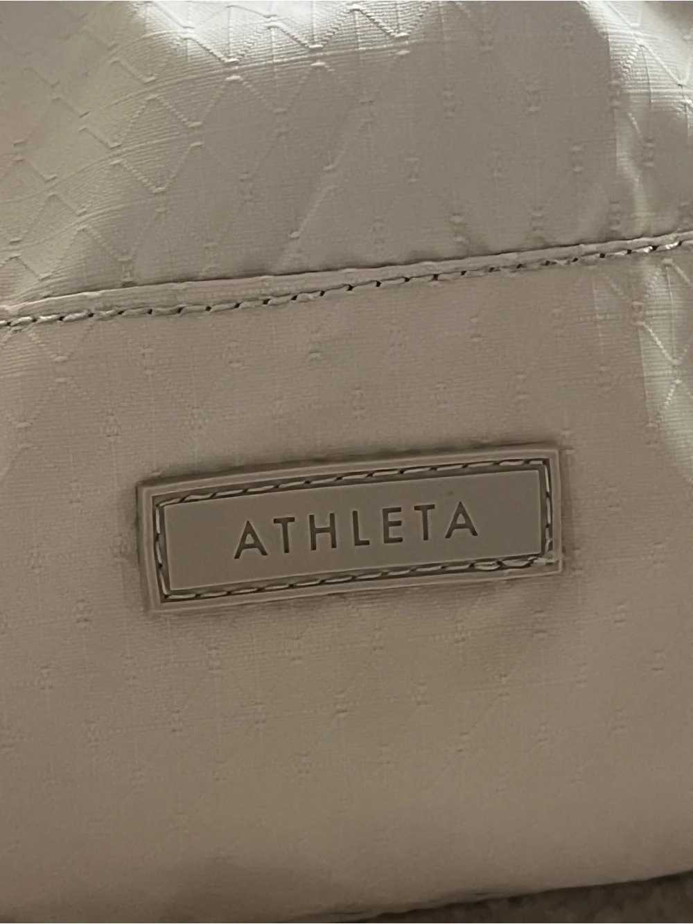 Athleta Neutral Taupe Crossbody Shoulder Bag