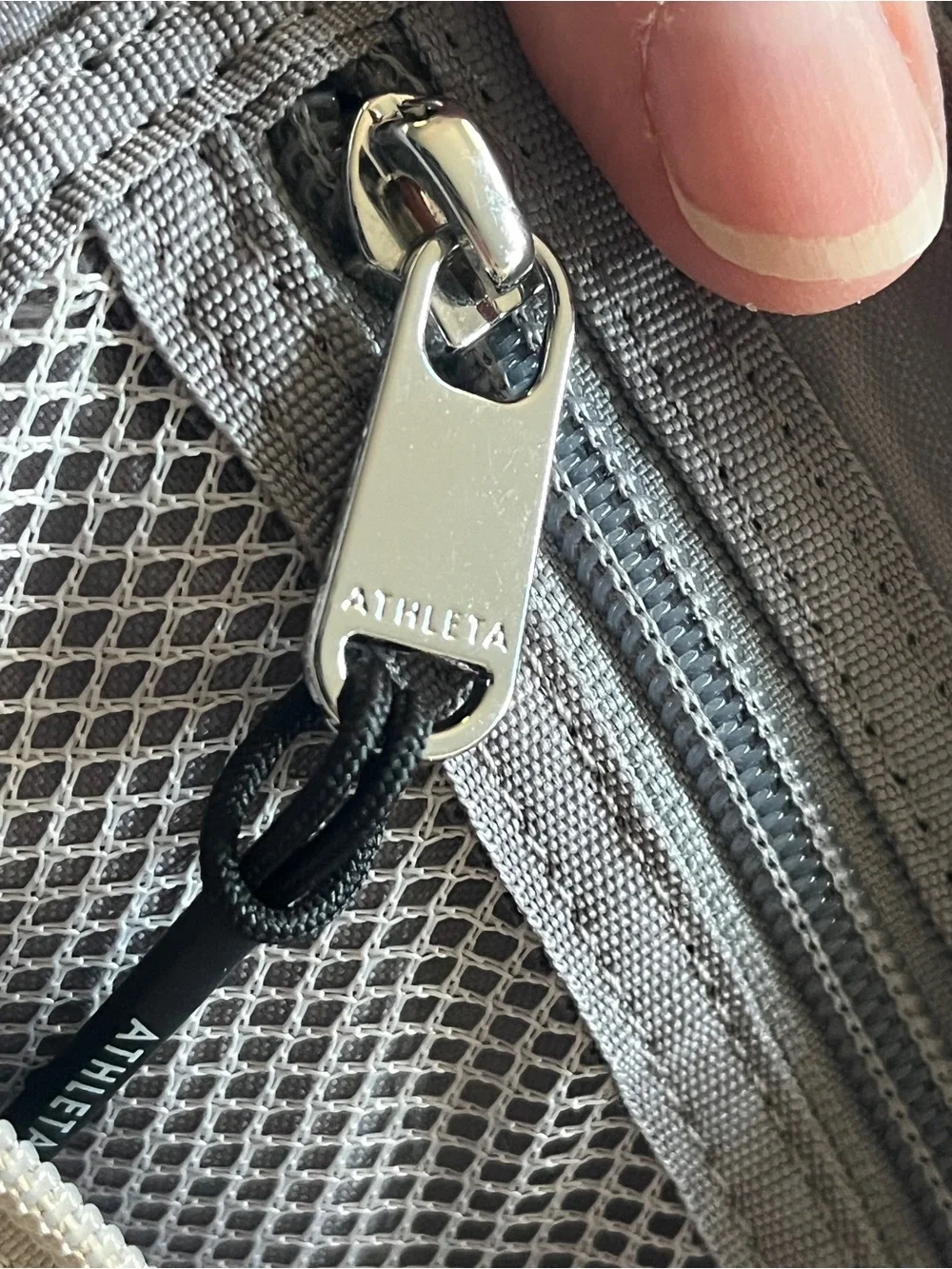 Athleta Neutral Taupe Crossbody Shoulder Bag