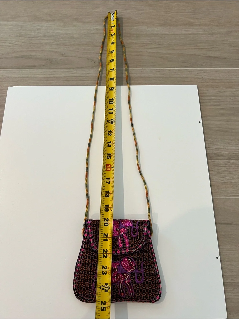 New Hand Made Crossbody Elephant Bag from Thailand