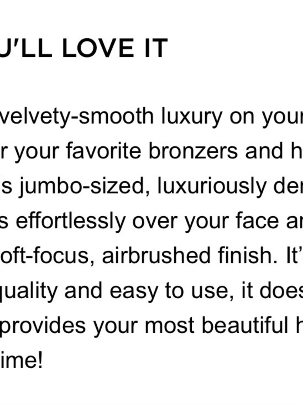 it cosmetics must have