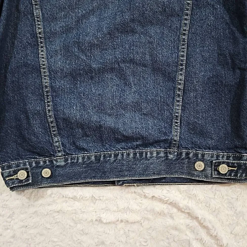 Denim Trucker Jean Jacket Old Navy Womens Size Small