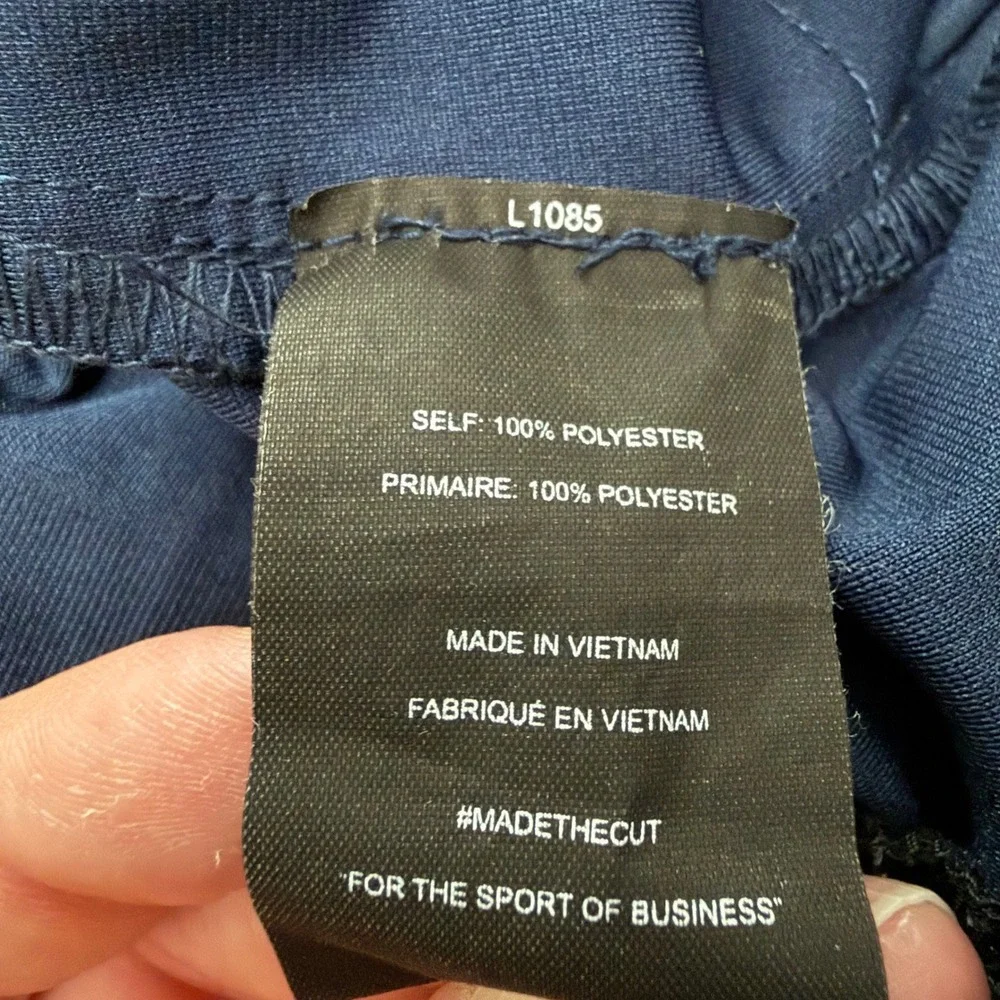 Cuts AO Jogger Mens XXL Navy Blue Performance Tech Sport of Business MB10057V