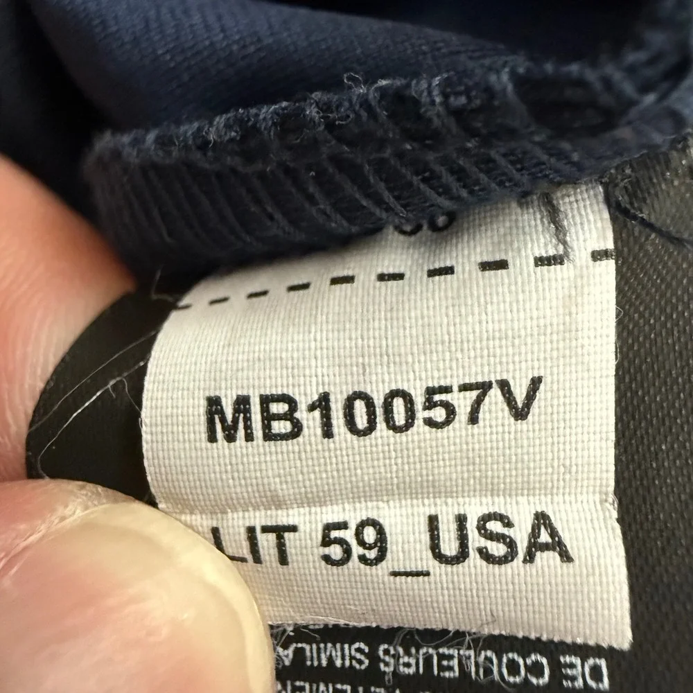 Cuts AO Jogger Mens XXL Navy Blue Performance Tech Sport of Business MB10057V