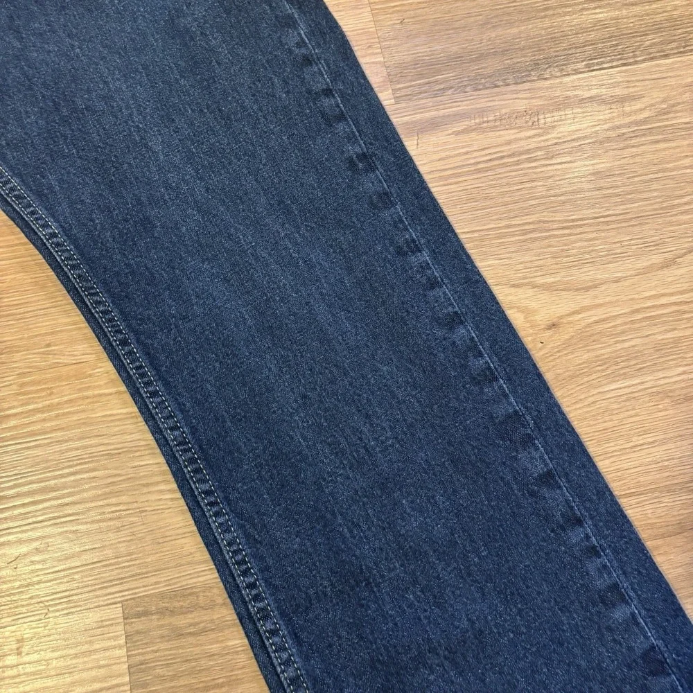 Levis 559 Mens 33x34 Relaxed Straight Leg Jeans Dark‎ Wash Blue Cotton Denim