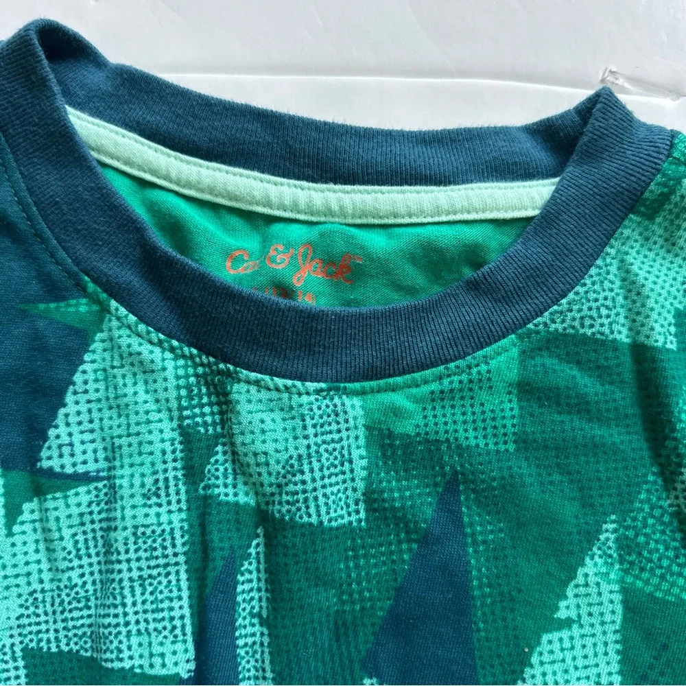 Cat & Jack green geometric