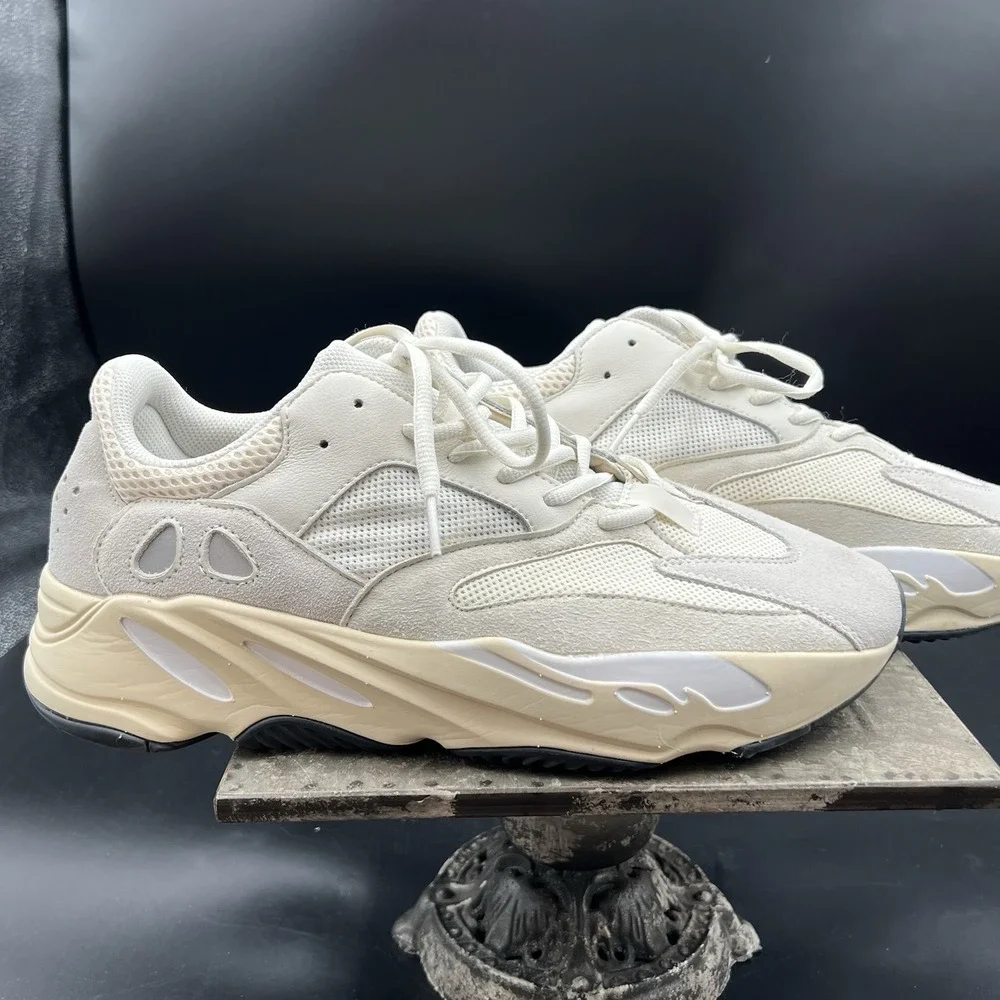 Adidas Yeezy Boost 700 analog V1 ivory Grey EG7596 Men's Size 13