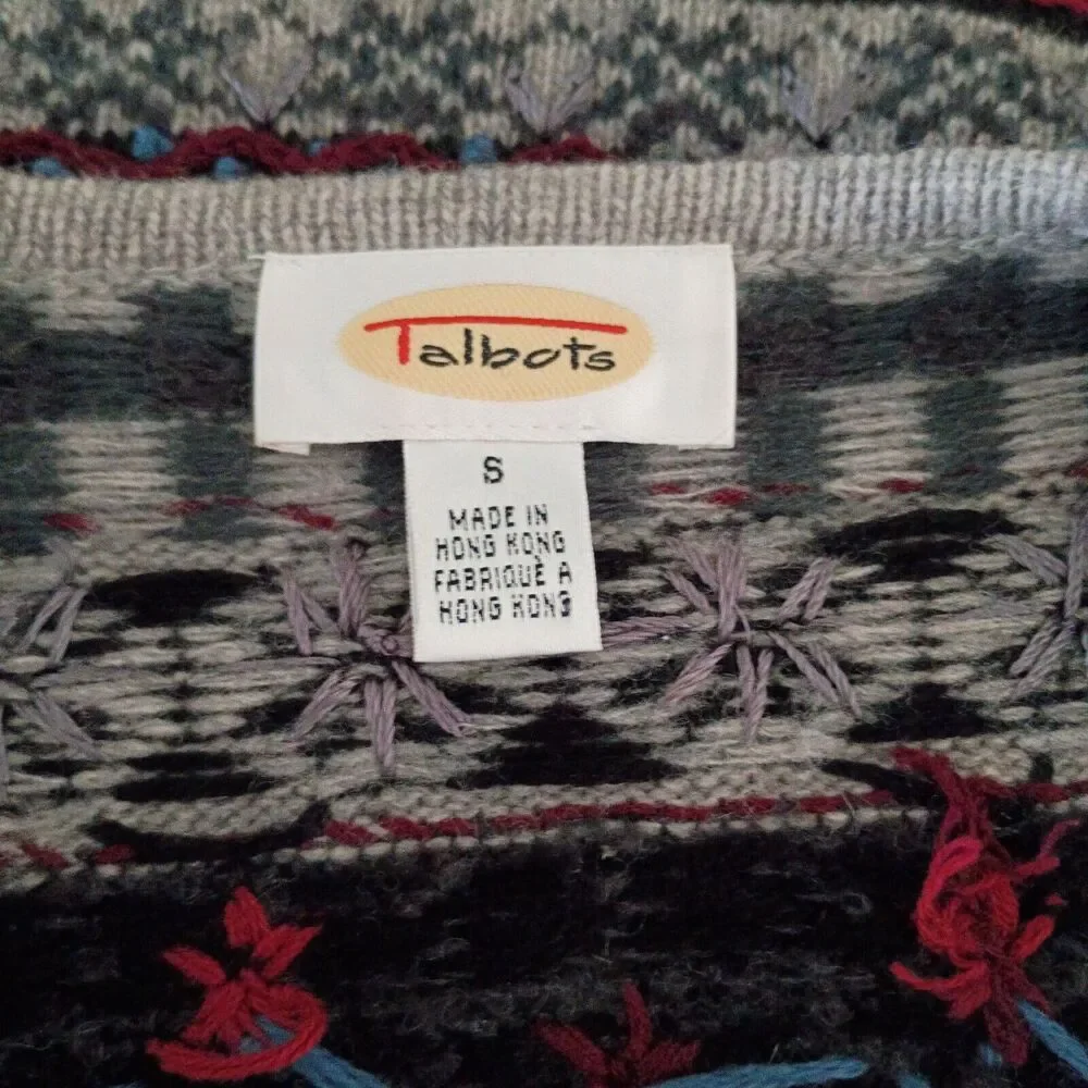 Talbots acrylic grey