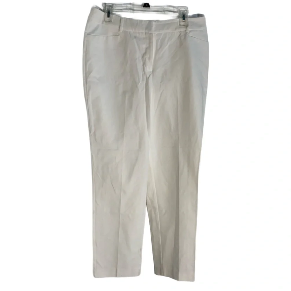 DANA BUCHMAN Women’s White Pants Size 10