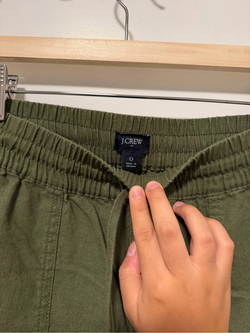 J. Crew stylish olive