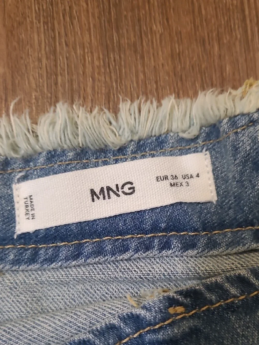 Mango denim skirt