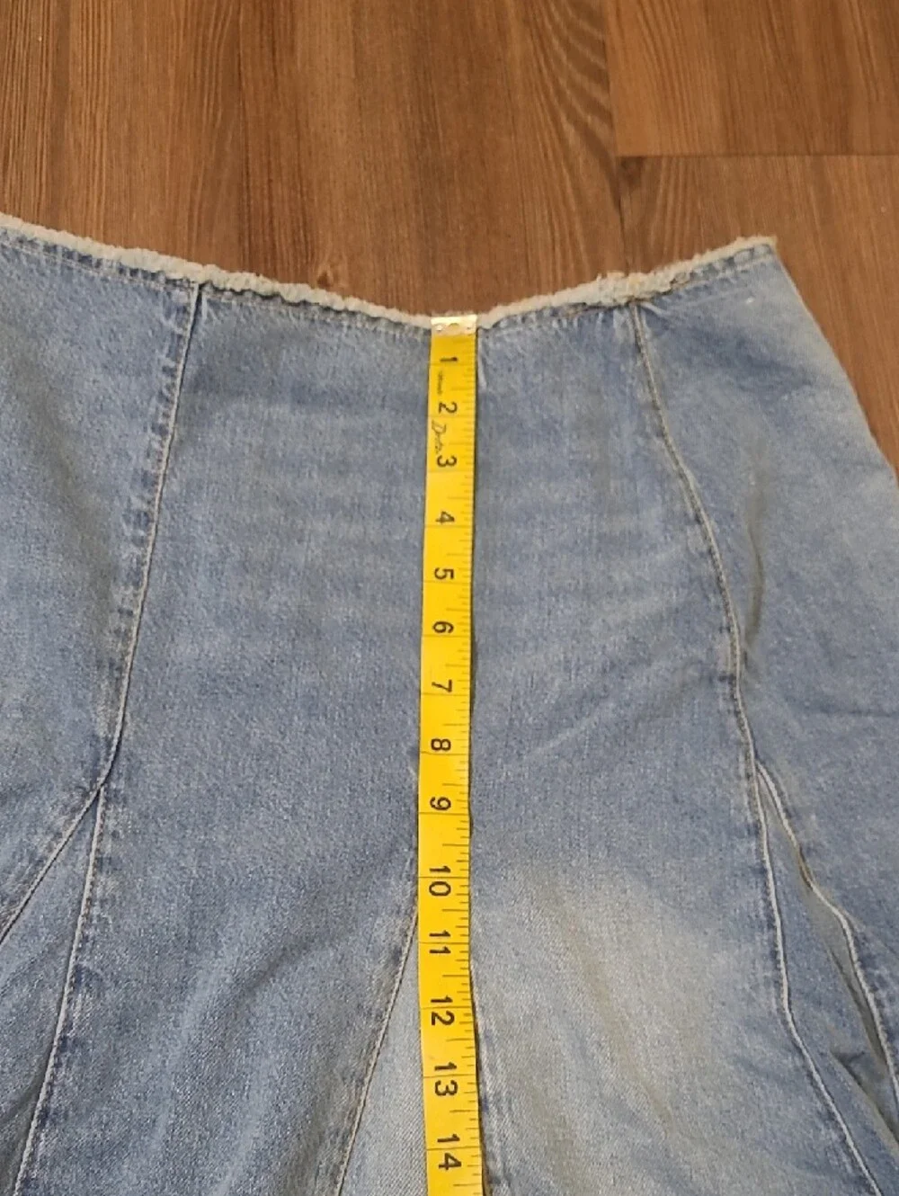 Mango denim skirt
