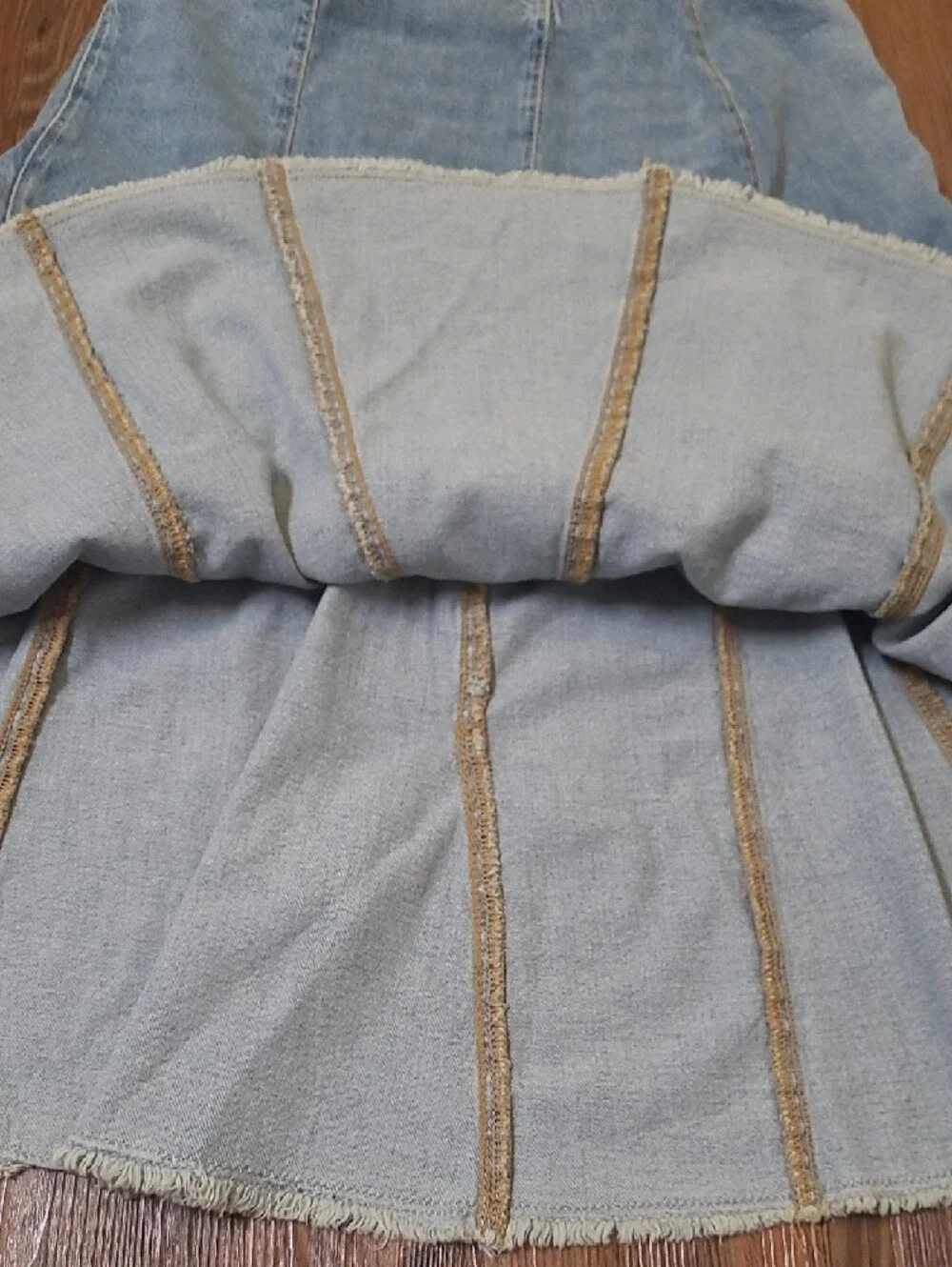 Mango denim skirt