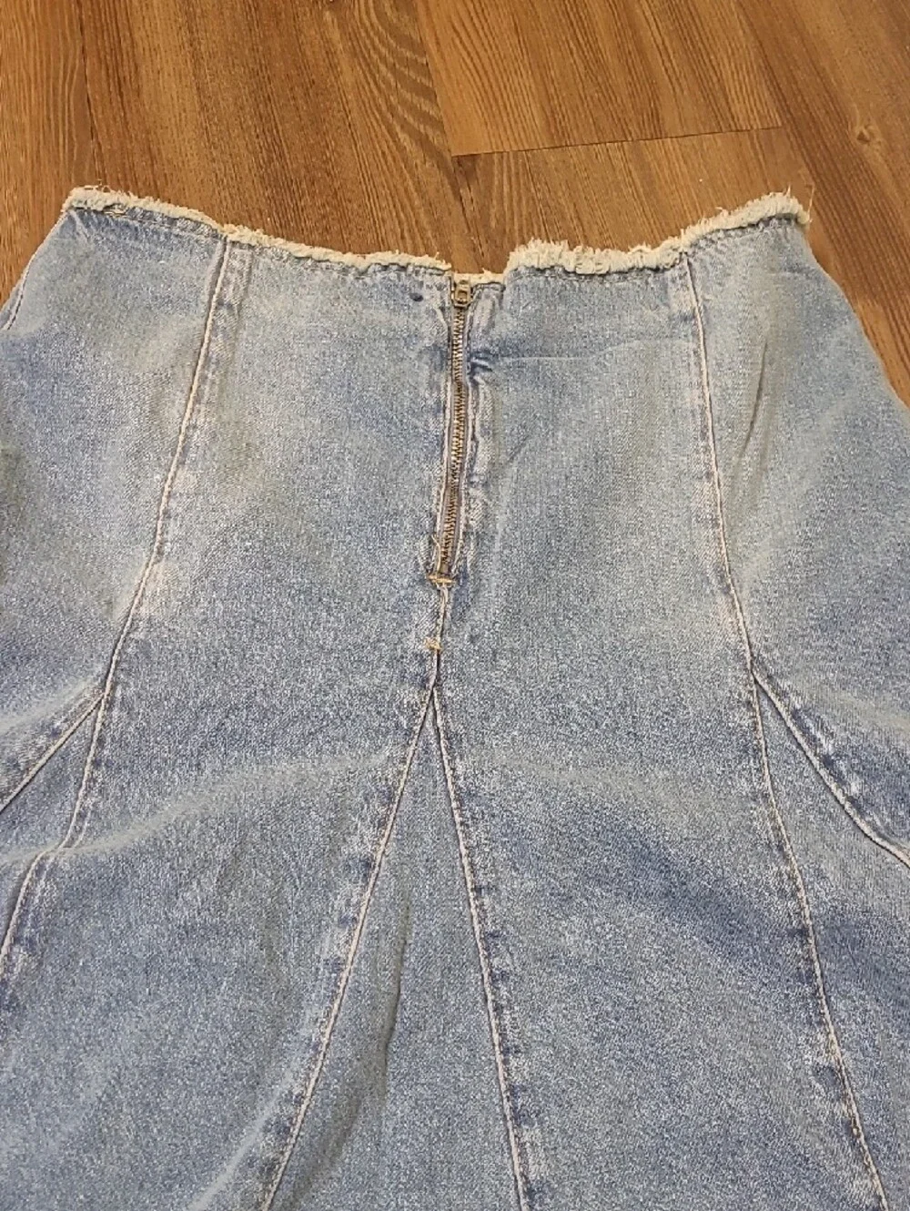 Mango denim skirt