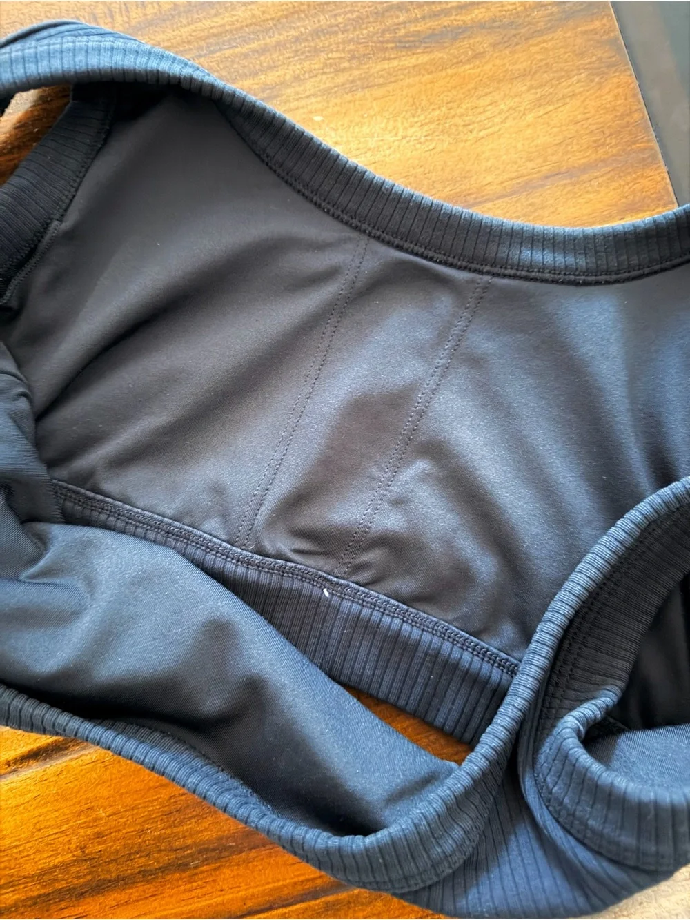 ALO Yoga ribbed scoop