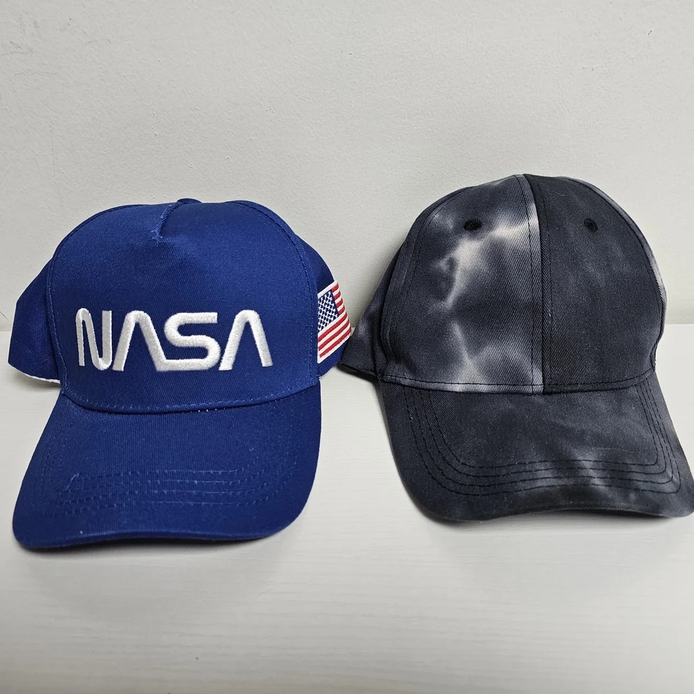 Blue and Black Kids Caps Set‎