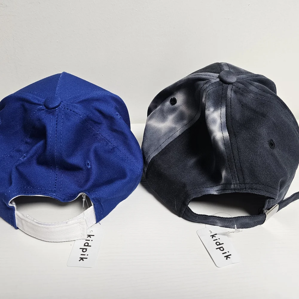 Blue and Black Kids Caps Set‎