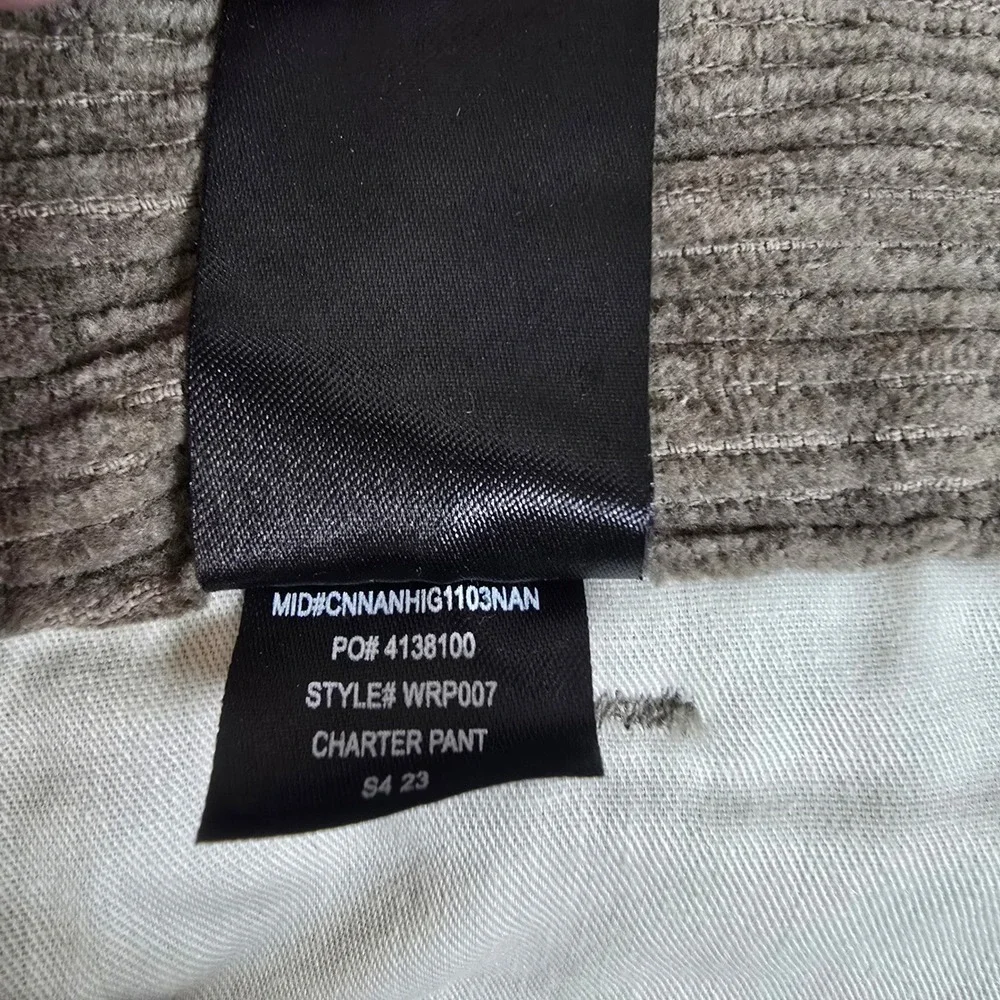 Roark charter corduroy