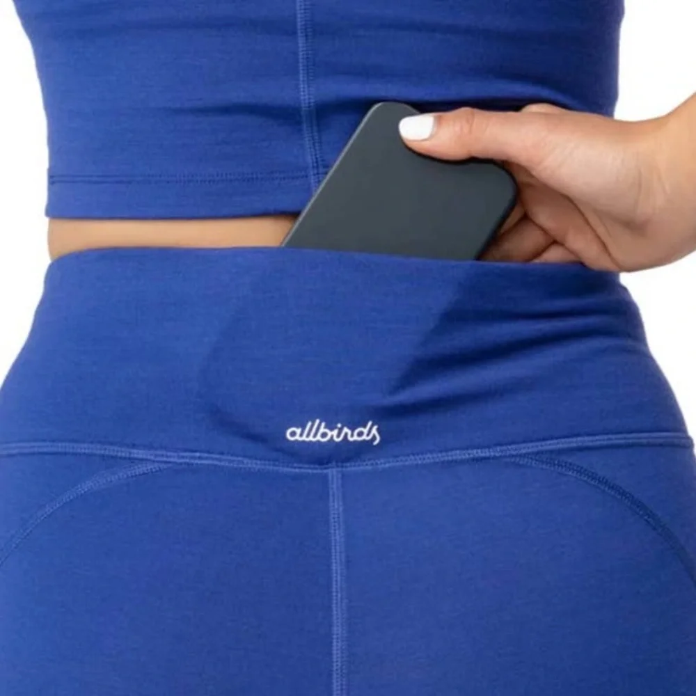 allbirds Natural‎ Leggings in hazy cobalt Size XS