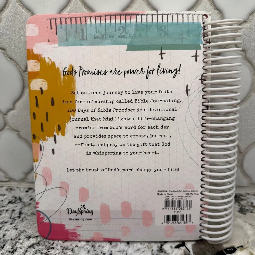Shanna Noel 100‎ Days of Bible Promises Devotional Journal DaySpring NEW