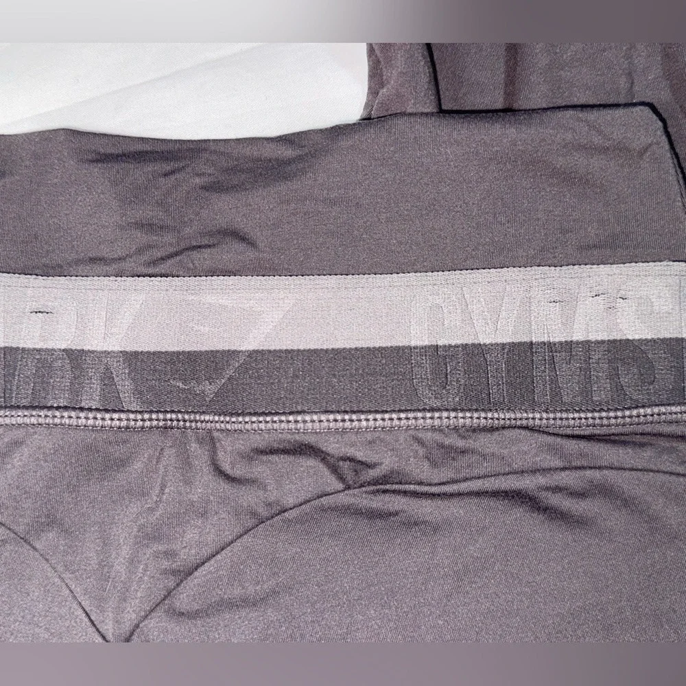 Gymshark Womens Slate Lavender High Waisted Athletic Training‎ Leggings Size M